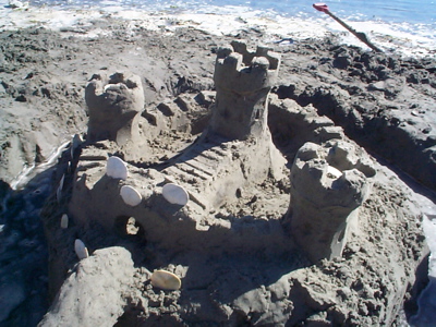 Incorporating water in the castle design